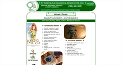 Desktop Screenshot of dweeksalexander.com